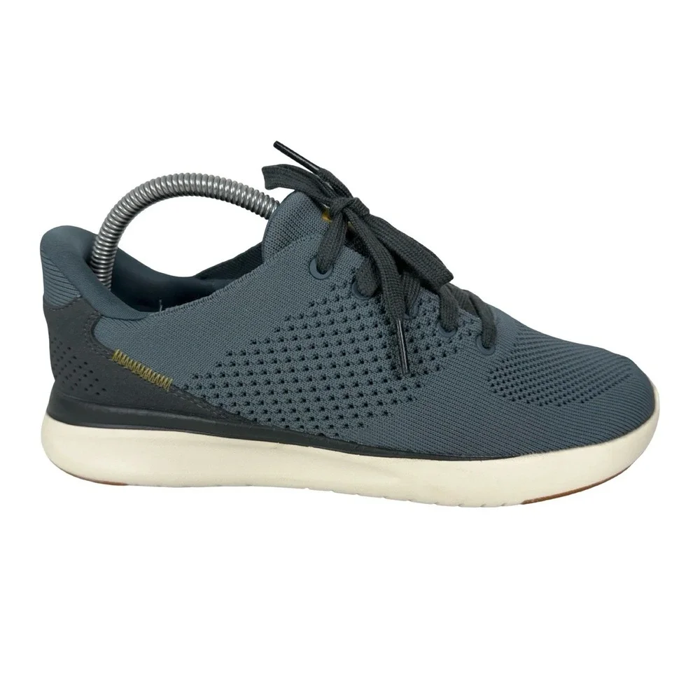 Kizik Lima HandsFree Sneakers Mens 7 Womens 8.5 Comfort Casual Knit Gray EUC